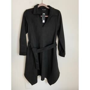 Boho Chic Black Belted‎ dress NWT size small